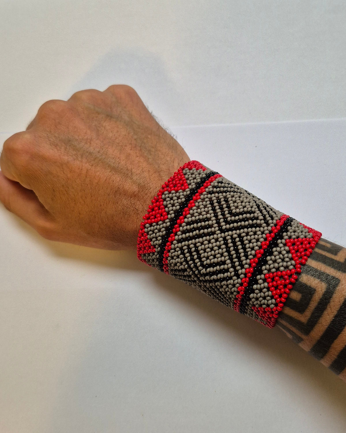 Pulseira de Miçanga fio Elástico Povo Kamayurá