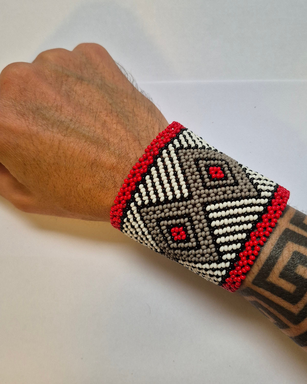 Pulseira de Miçanga fio Elástico Povo Kamayurá