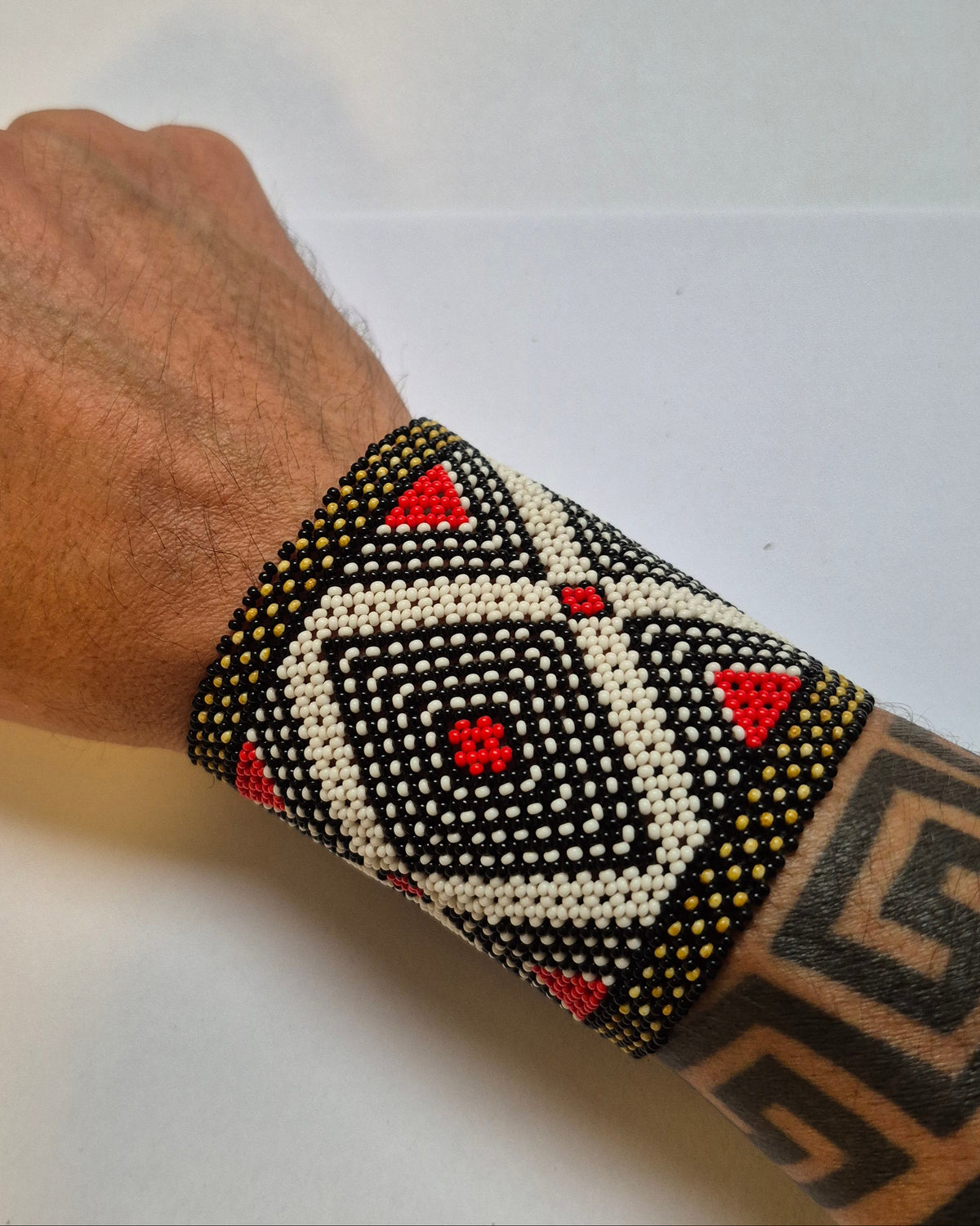 Pulseira de Miçanga fio Elástico Povo Kamayurá