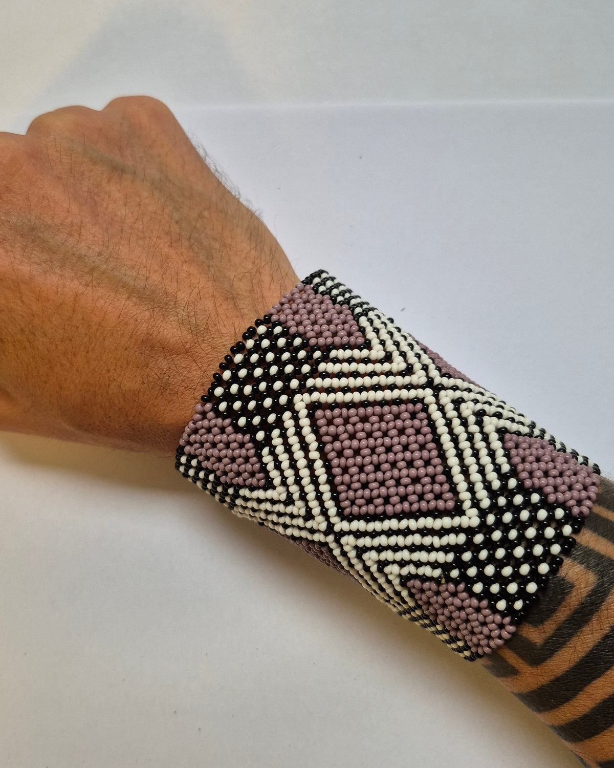 Pulseira de Miçanga fio Elástico Povo Kamayurá