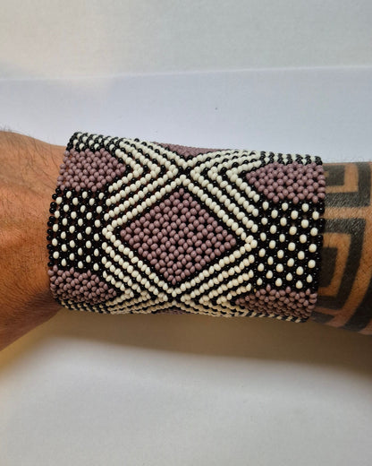 Pulseira de Miçanga fio Elástico Povo Kamayurá