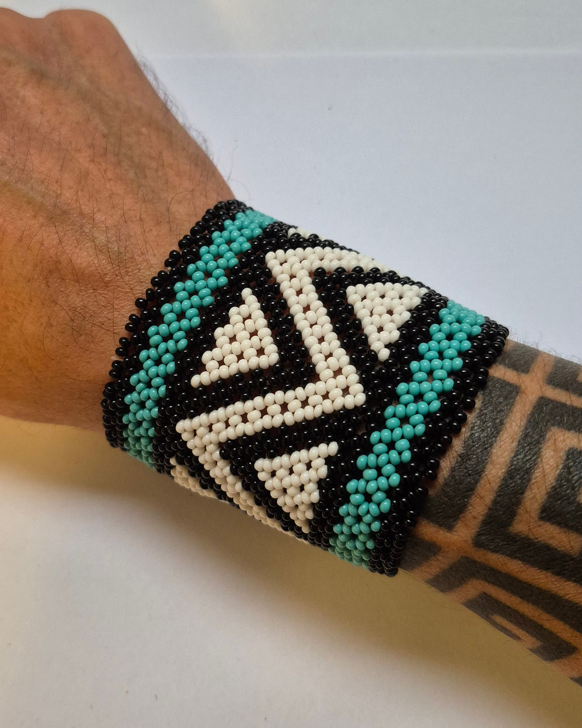 Pulseira de Miçanga fio Elástico Povo Kamayurá
