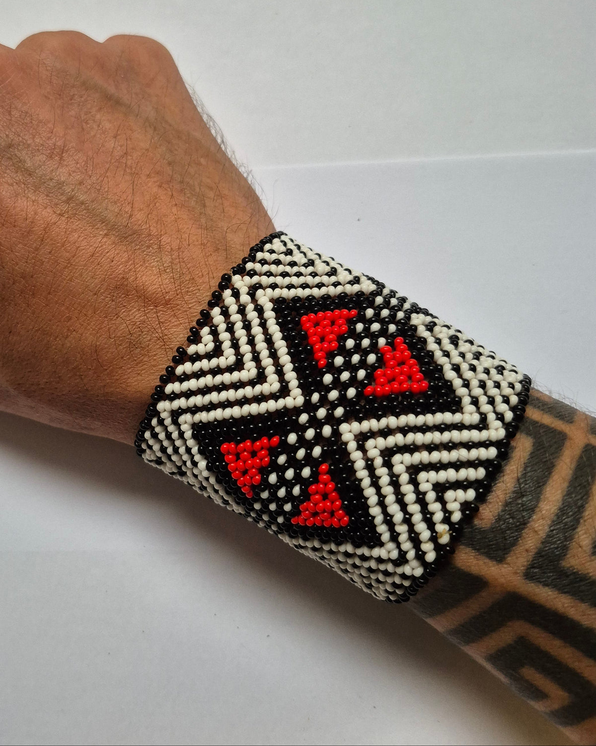 Pulseira de Miçanga fio Elástico Povo Kamayurá