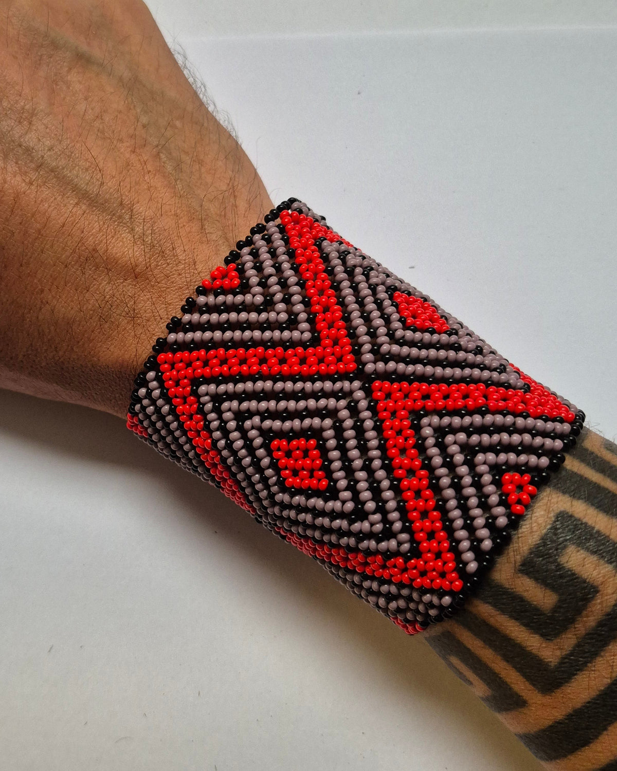 Pulseira de Miçanga fio Elástico Povo Kamayurá