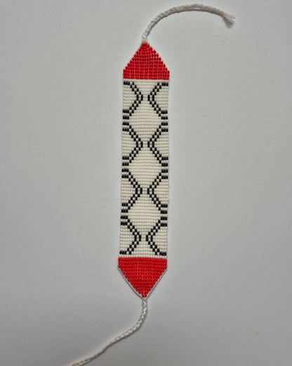 Pulseira de Miçanga Ajustável Povo Waura