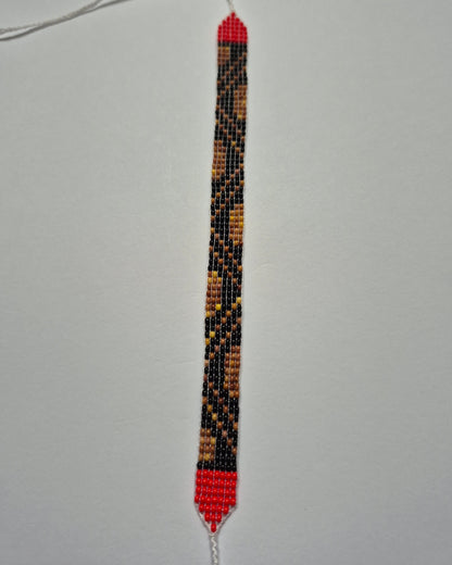 Pulseira de Miçanga Ajustável Povo Waura