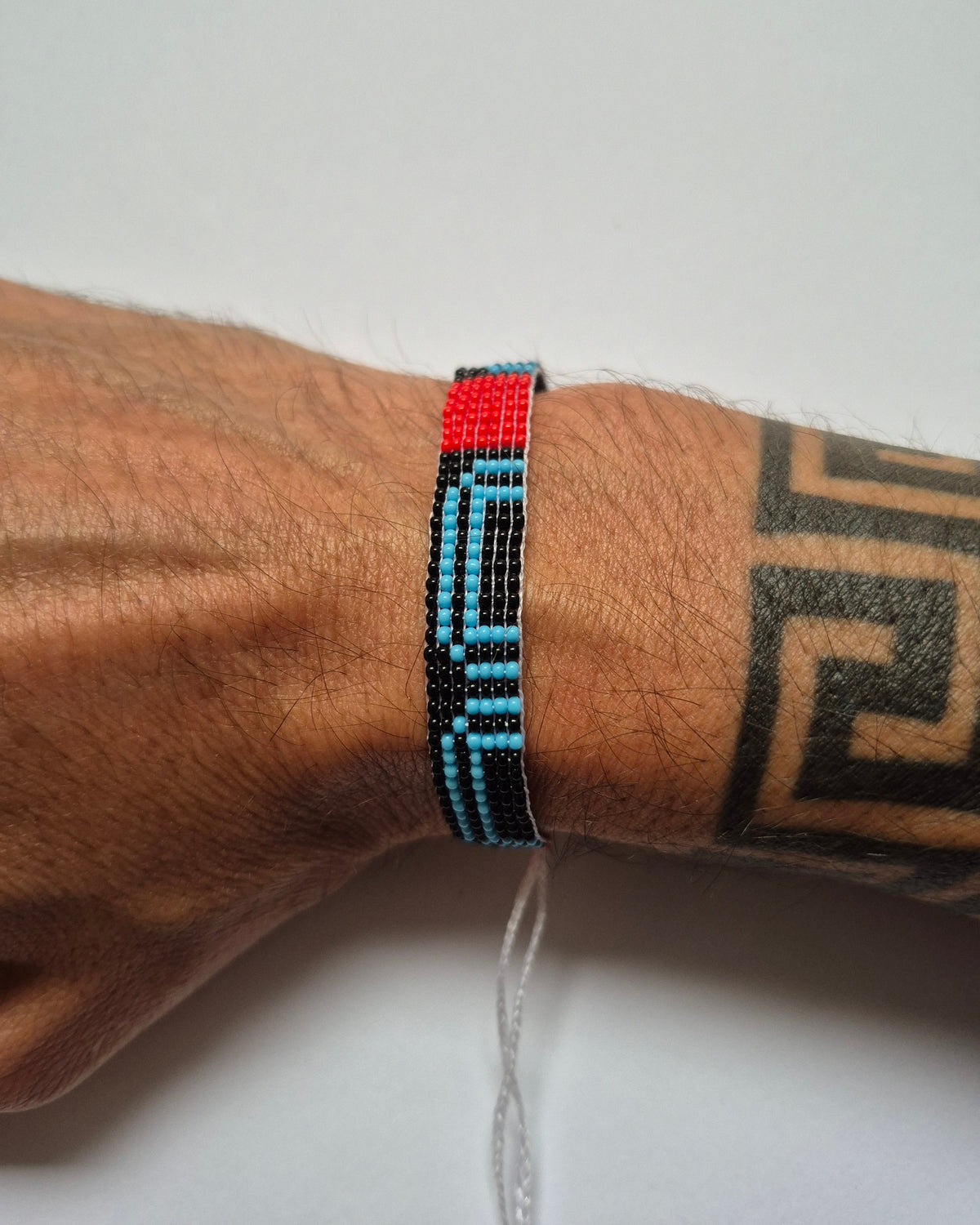 Pulseira de Miçanga Ajustável Povo Waura