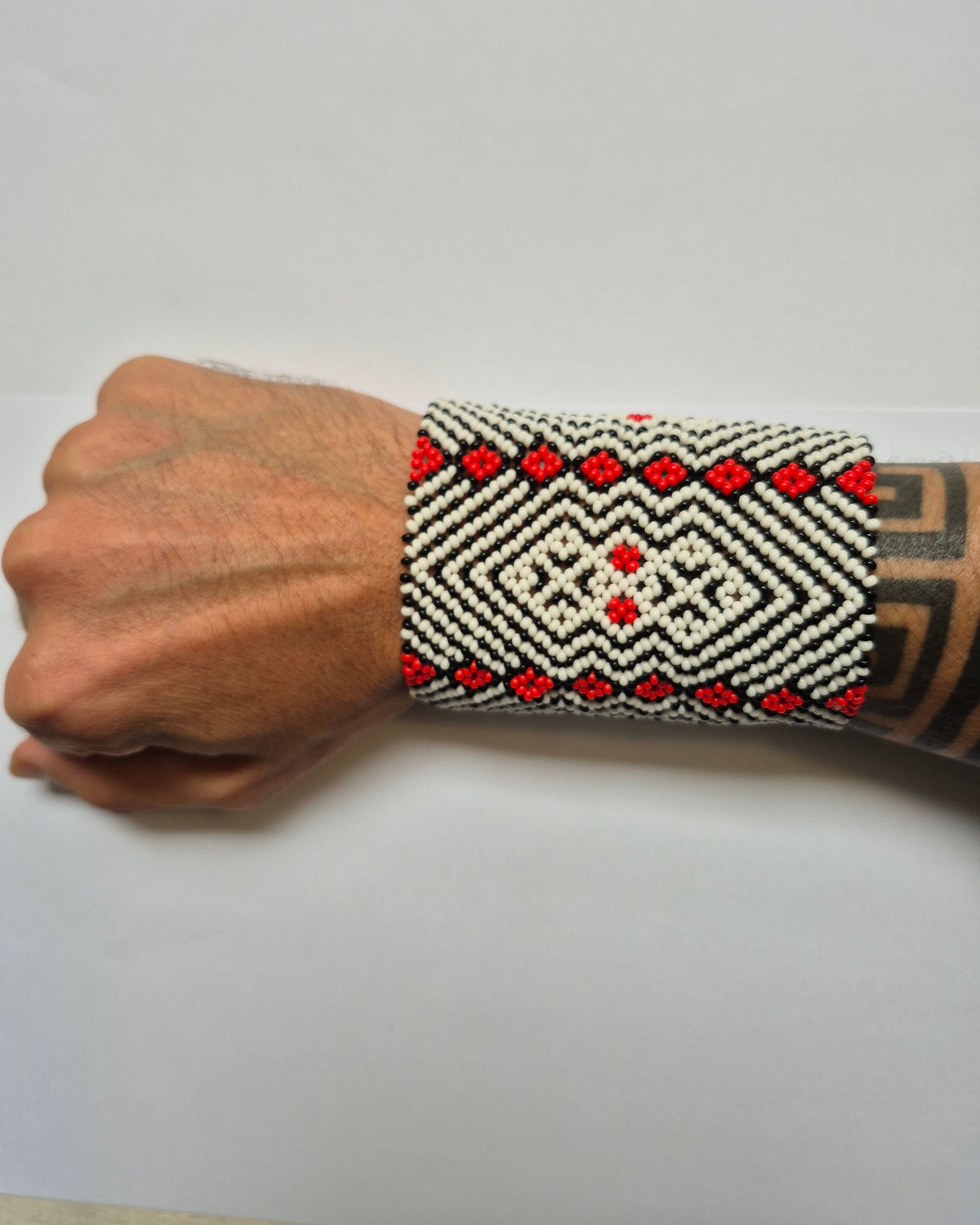 Pulseira de Miçanga fio Elástico Povo Kamayurá