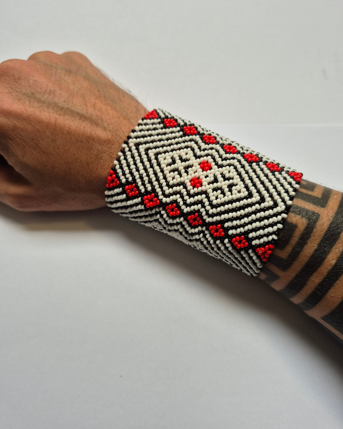Pulseira de Miçanga fio Elástico Povo Kamayurá