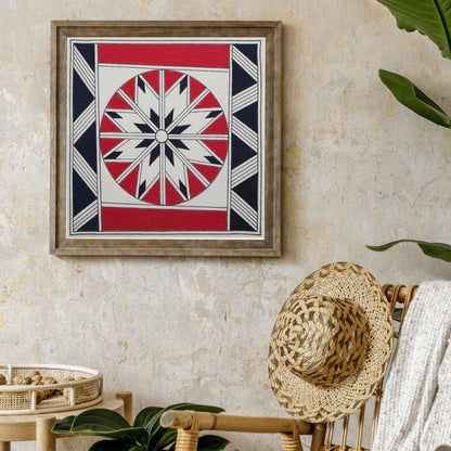 Grafismo em Tela Kuikuro