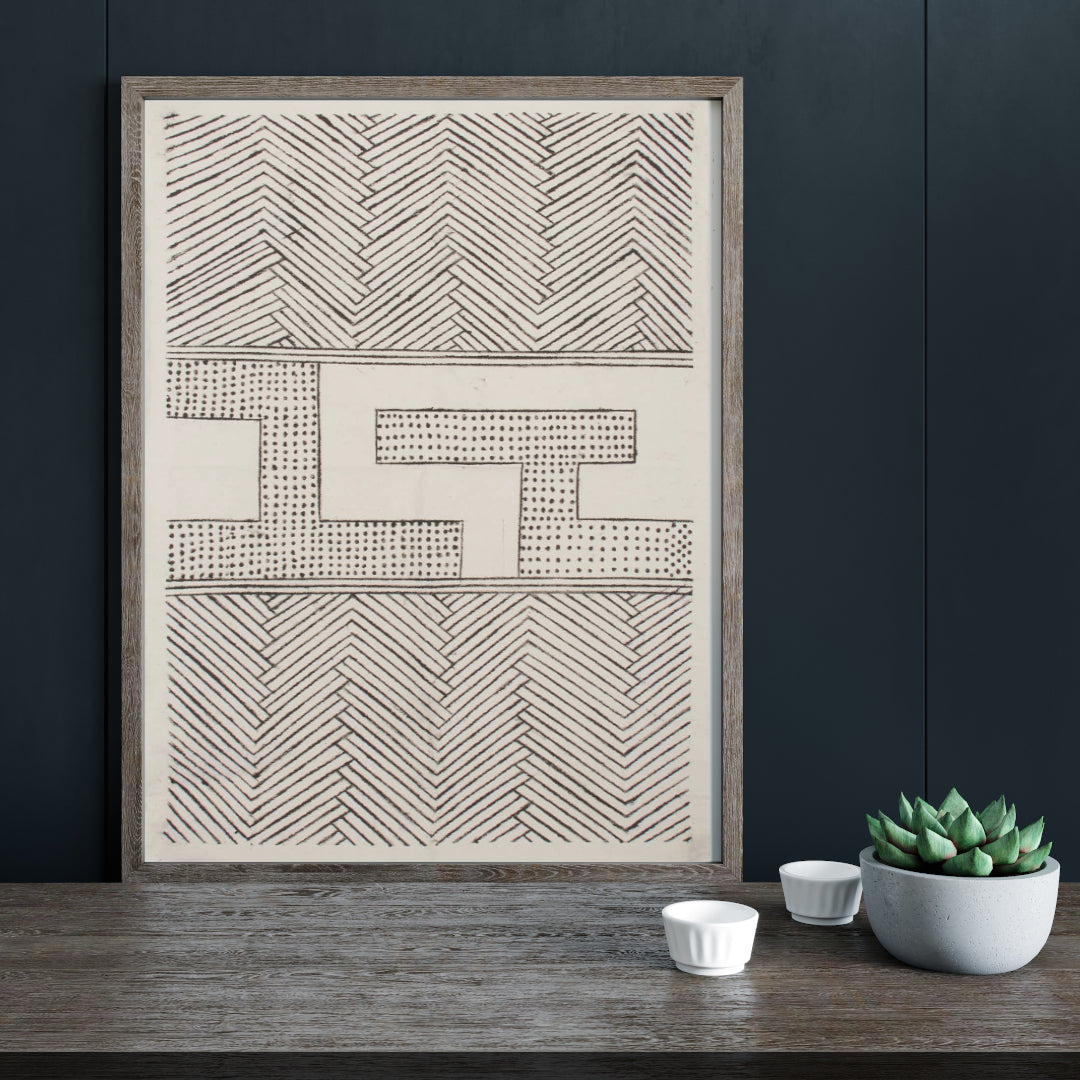 Pintura Grafismo Indígena Povo Tapirapé