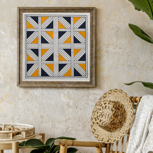 Grafismo em Tela Kuikuro