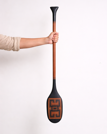 Remo decorativo de Madeira Povo Kayabi