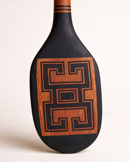 Remo decorativo de Madeira Povo Kayabi