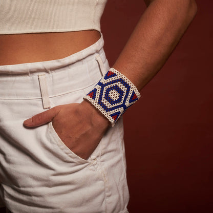 Pulseira Artesanal Indígena Povo Kayapó