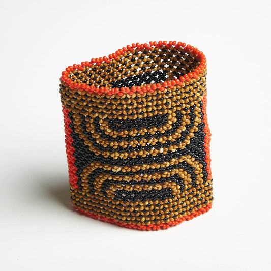 Pulseira de Miçanga fio Elástico Povo Kamayurá