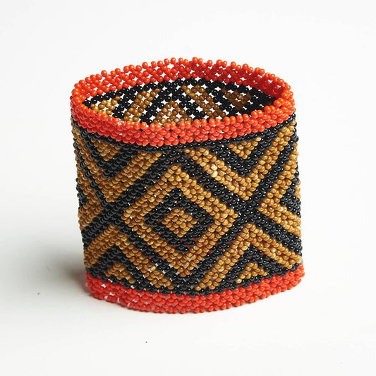 Pulseira de Miçanga fio Elástico Povo Kamayurá