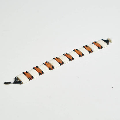 Pulseira de Osso e Madeira Xakriabá