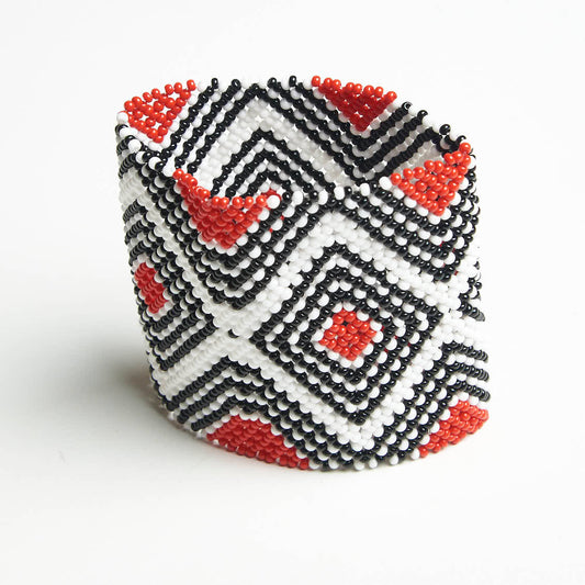 Pulseira de Miçanga fio Elástico Povo Kamayurá