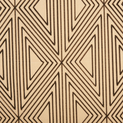 Grafismo em Tela com Tinta Povo Kuikuro