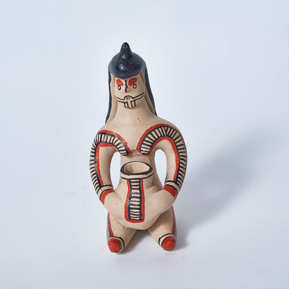 Boneca de cerâmica Ritxoko Povo Karajá