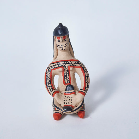 Boneca de cerâmica Ritxoko Povo Karajá