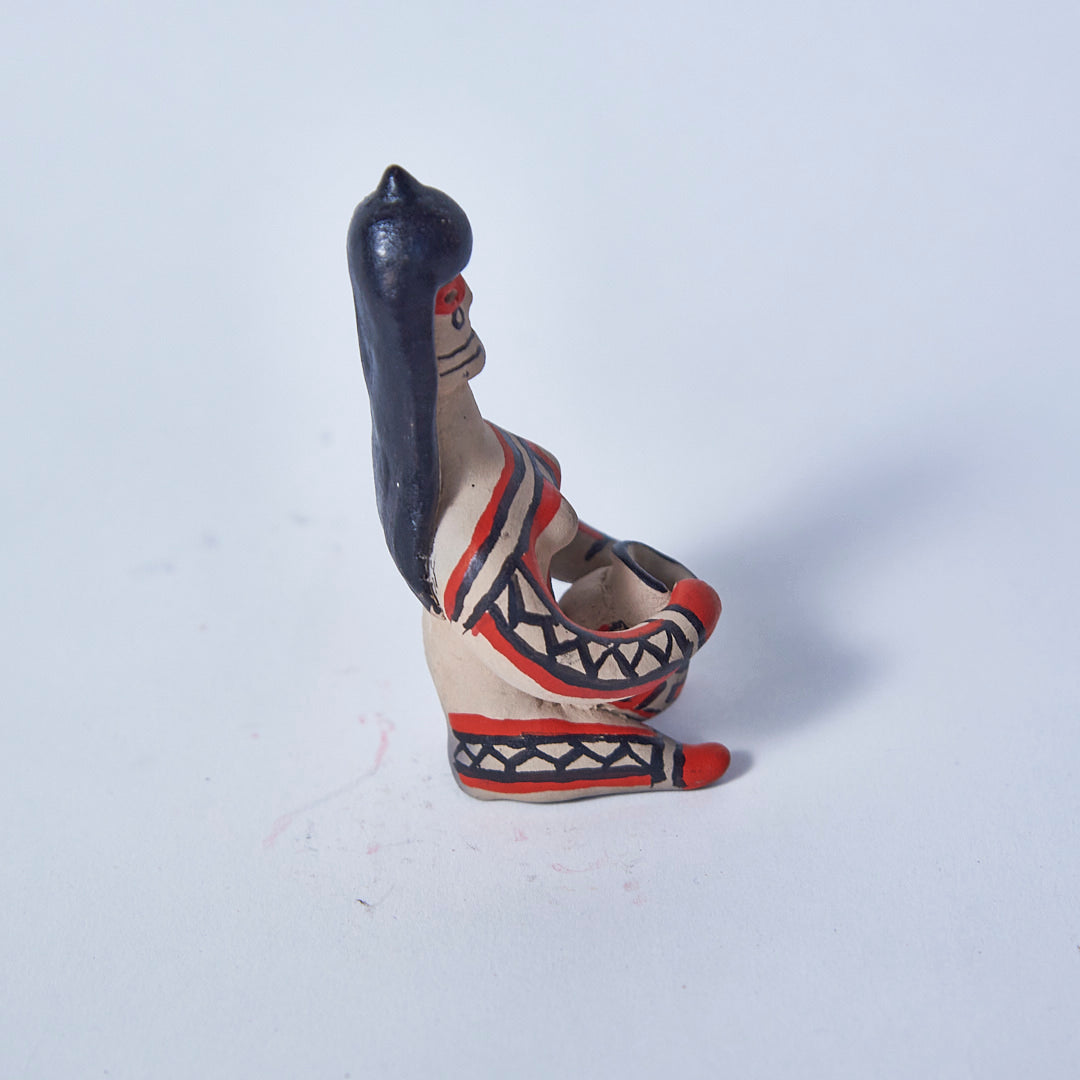 Boneca de cerâmica Ritxoko Povo Karajá