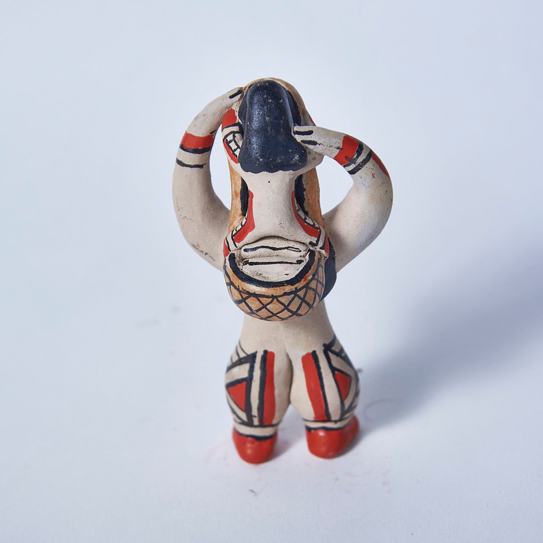 Boneca de cerâmica Ritxoko Povo Karajá