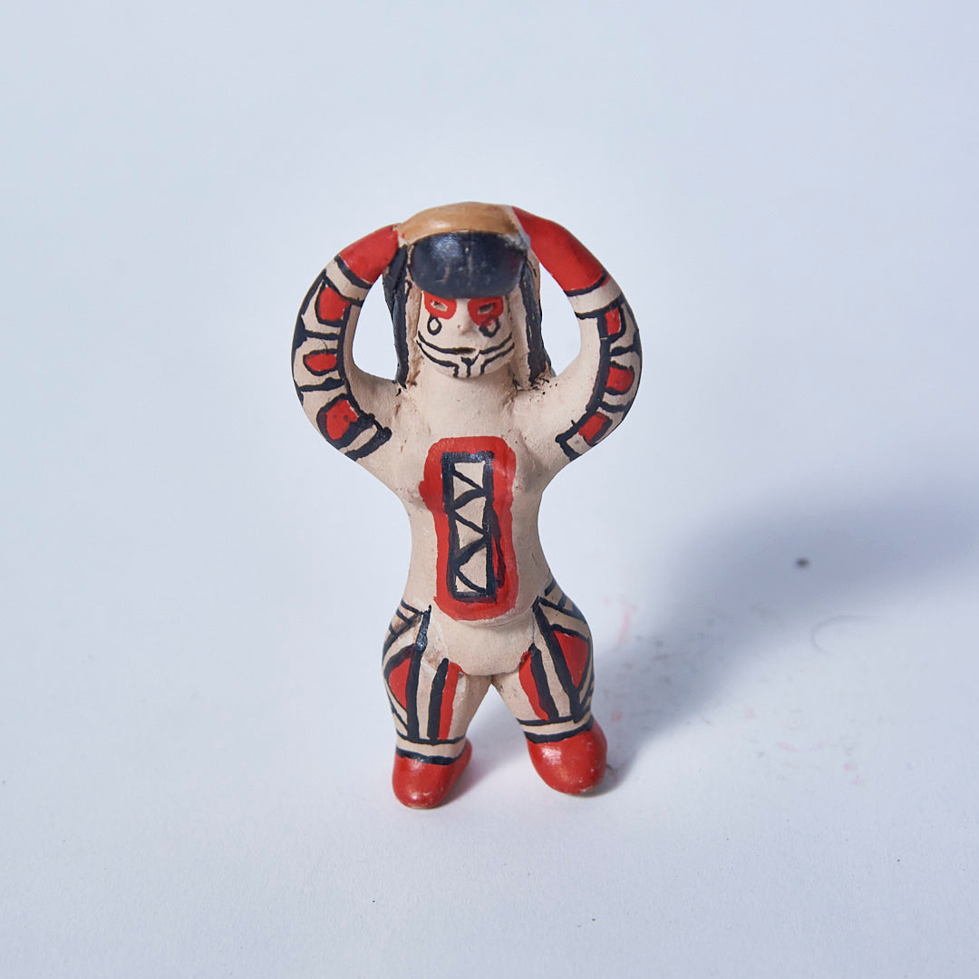 Boneca de cerâmica Ritxoko Povo Karajá