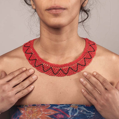 Colar de Miçanga Povo Waura