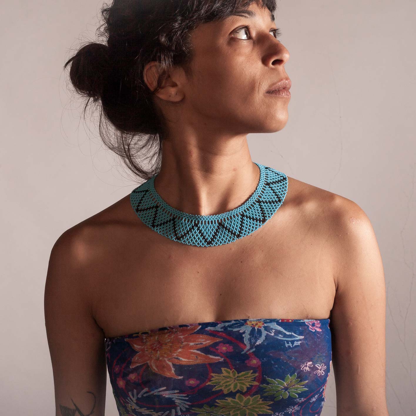 Colar de Miçanga Povo Waura