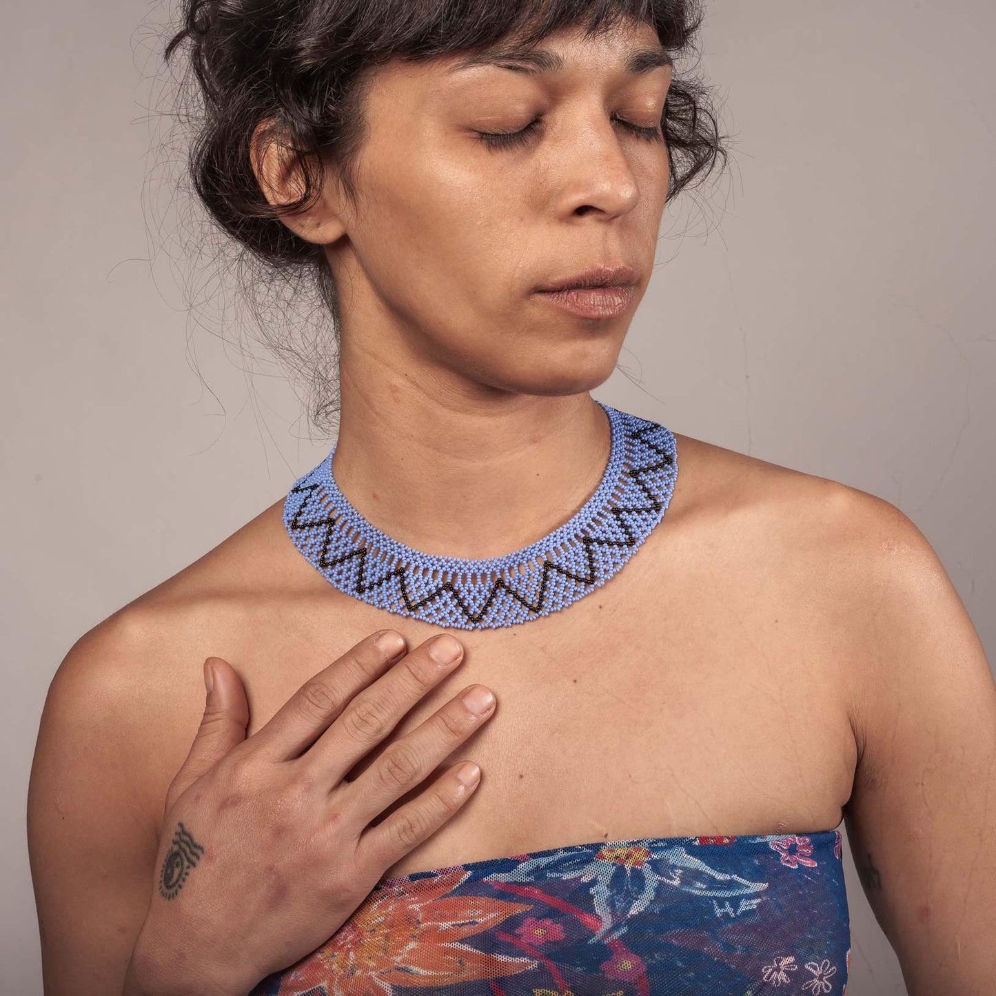 Colar de Miçanga Povo Waura