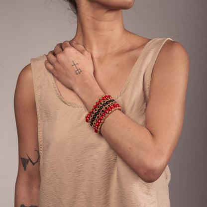 Pulseira de Sementes Povo Apiaká