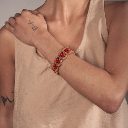 Pulseira de Sementes Povo Apiaká