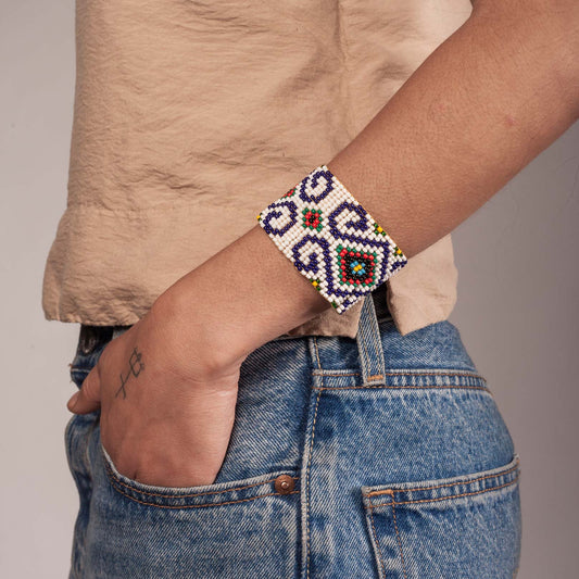 Pulseira Indígena de Miçanga Tiriyó