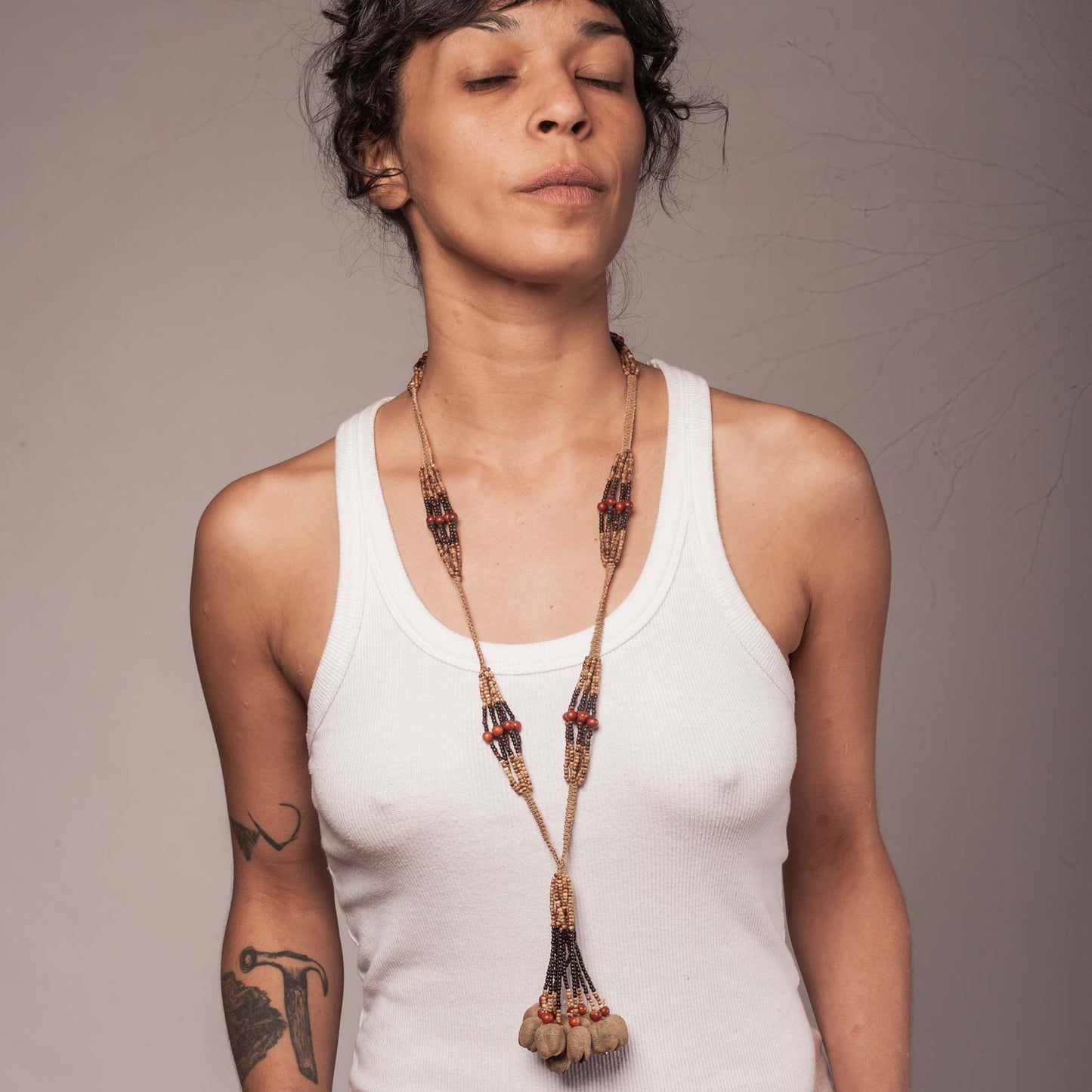 Colar de Sementes Povo Indígena Krahô