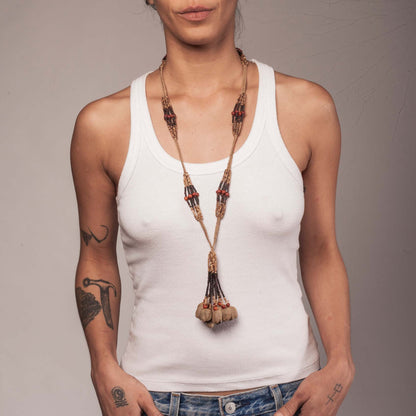 Colar de Sementes Povo Indígena Krahô