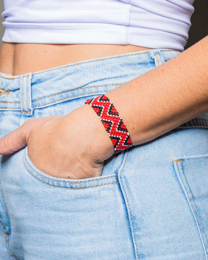 Pulseira de Miçanga Povo Waura
