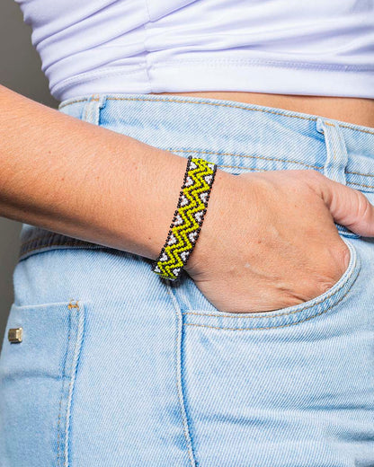 Pulseira de Miçanga Povo Waura