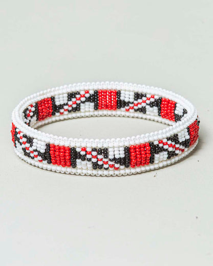 Pulseira de Miçanga Ajustável Povo Waura