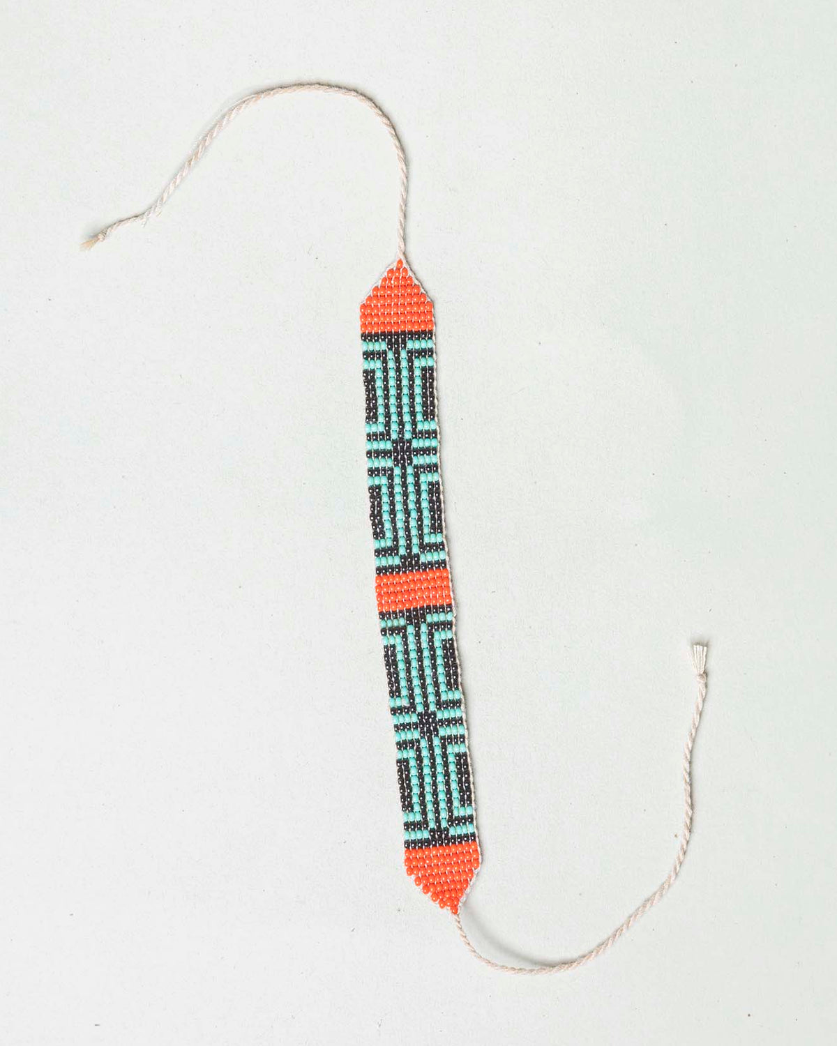 Pulseira de Miçanga Ajustável Povo Waura