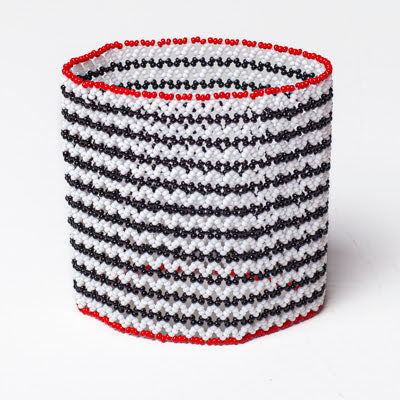 Pulseira de Miçanga fio Elástico Povo Waura