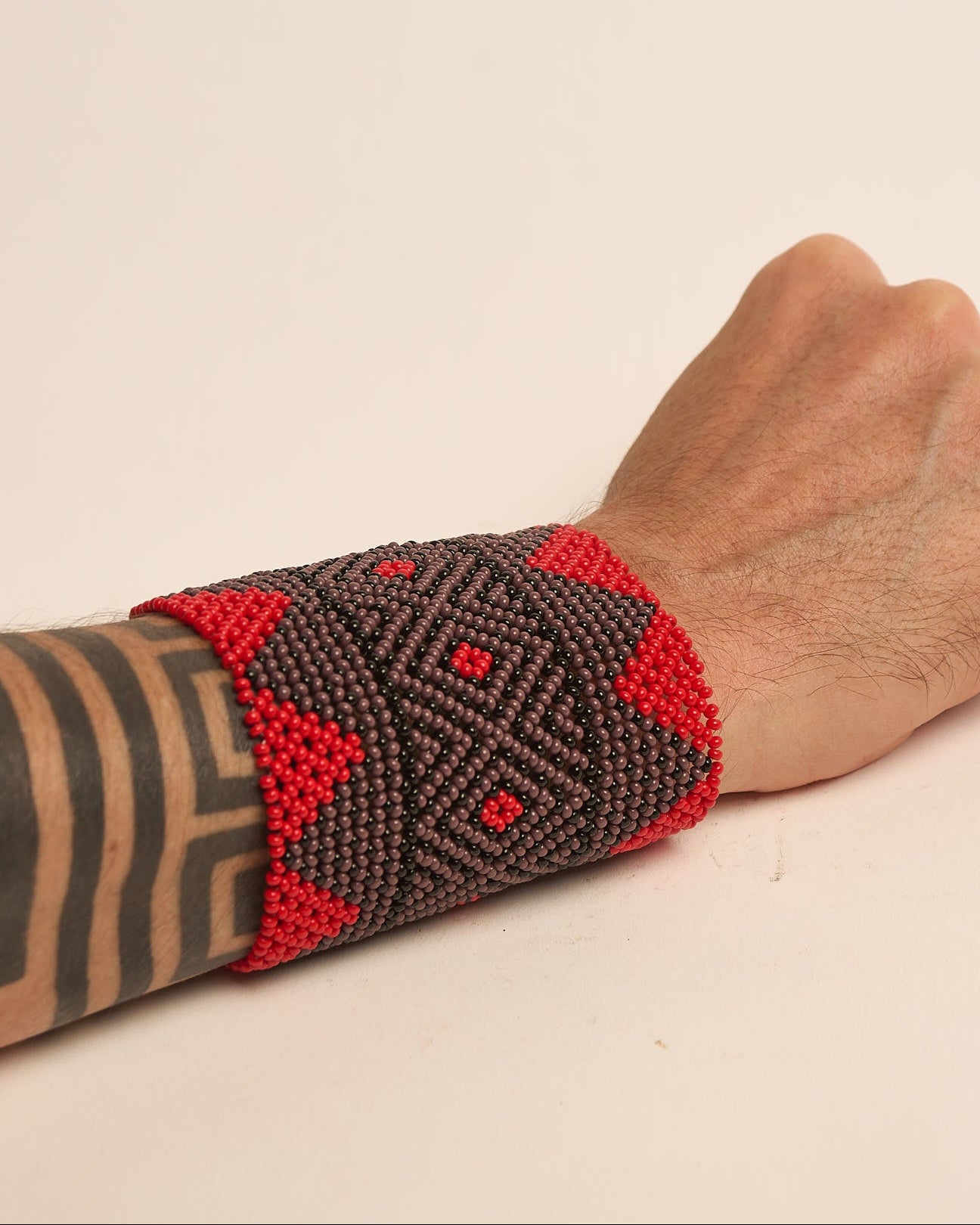 Pulseira de Miçanga fio Elástico Povo Kamayurá