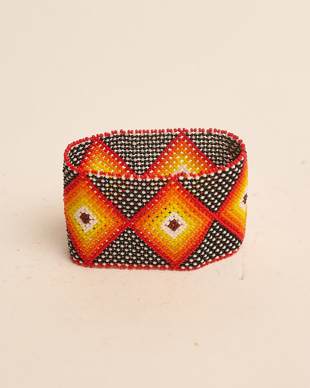 Pulseira de Miçanga Fio Elástico Povo Waura