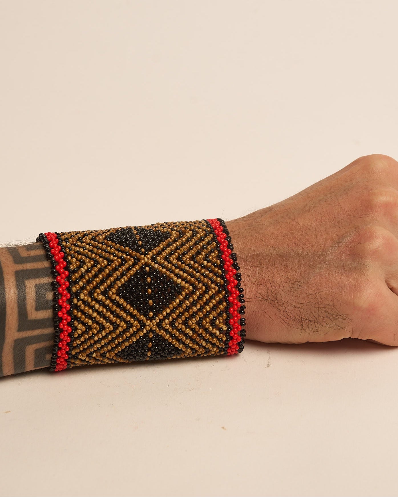 Pulseira de Miçanga fio Elástico Povo Kamayurá