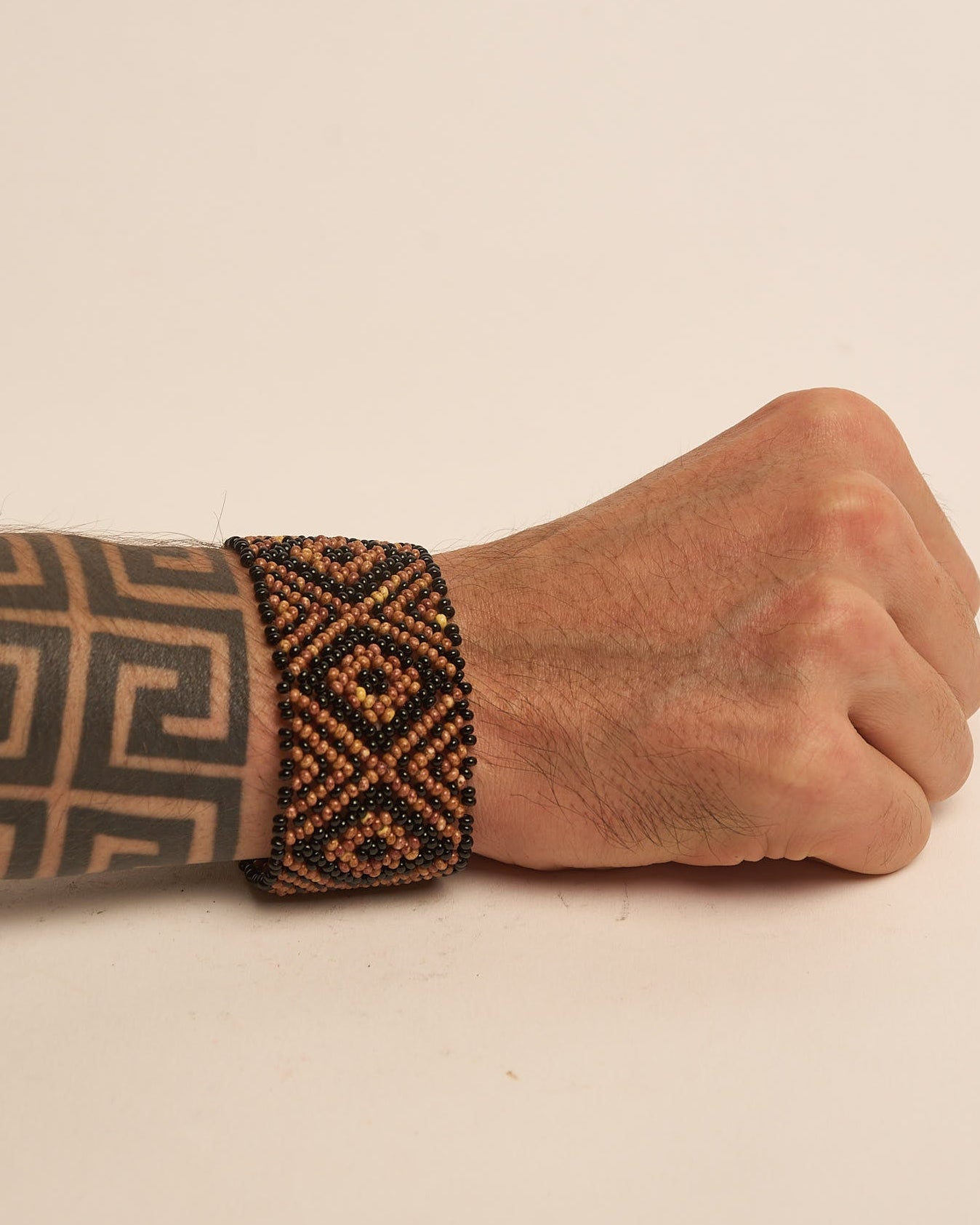 Pulseira de Miçanga fio Elástico Povo Kamayurá