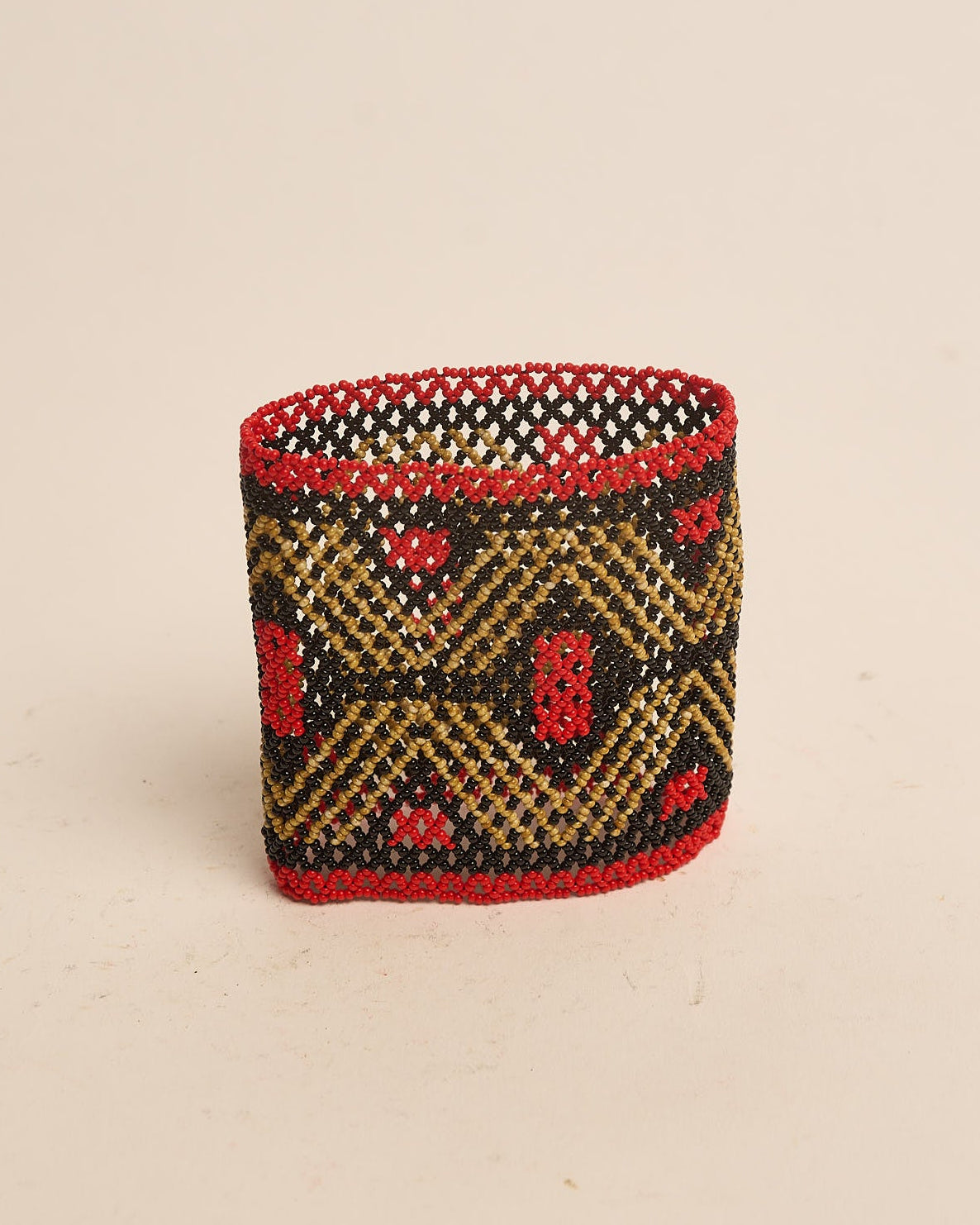Pulseira de Miçanga Fio Elástico Povo Waura