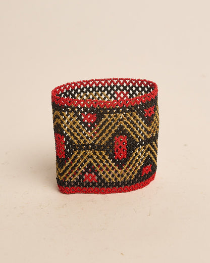 Pulseira de Miçanga Fio Elástico Povo Waura