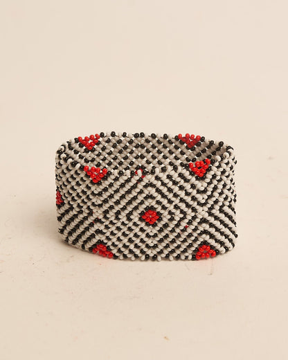 Pulseira de Miçanga fio Elástico Povo Kamayurá