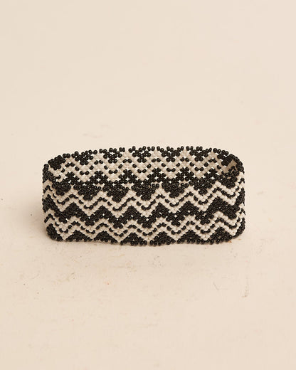 Pulseira de Miçanga Fio Elástico Povo Waura